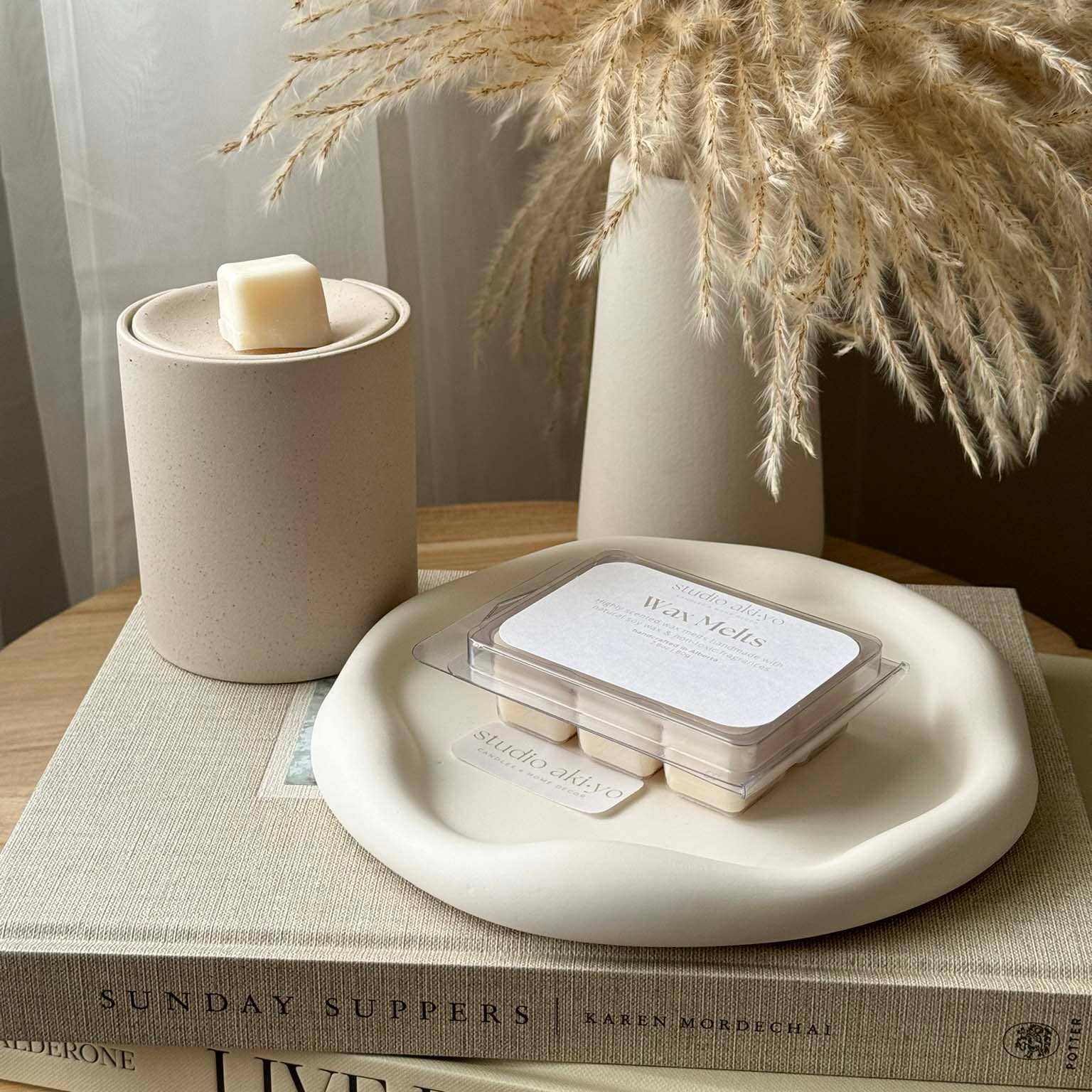 Studio Akiyo - Wholesale Wax Melt - Basil + Bosc Pear Soy Wax Melts | 2.8oz Vegan Soy Wax Melts6