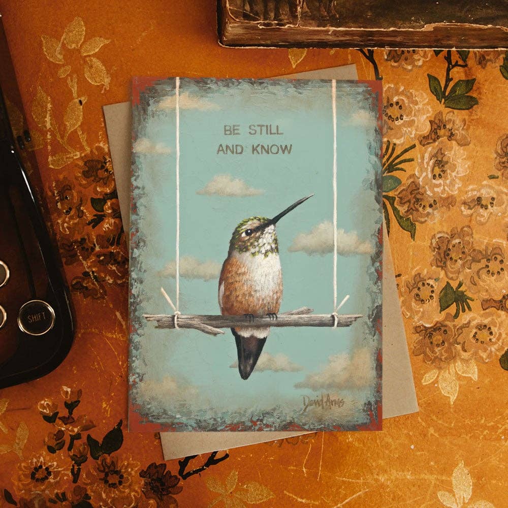 David Arms - Wholesale Everyday Greeting Card - “Be Still And Know” Notecards1
