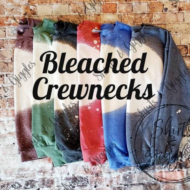 Blank Bleached Crewneck Sweatshirts and other Purchase Wholesale crewneck sweatshirts. Free Returns & Net 60 Terms on Faire trending on Faire.