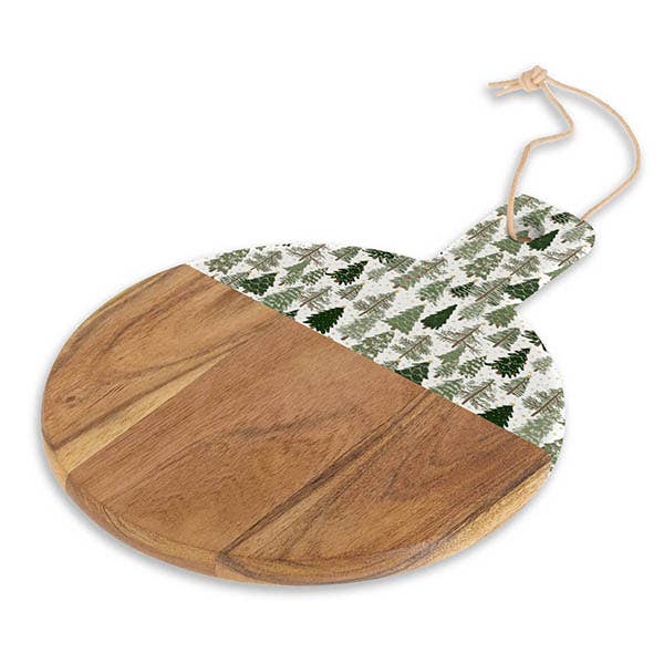 CORTADOR MADERA LACADO ARBOLES VERDES para venta al por mayor de JUMI