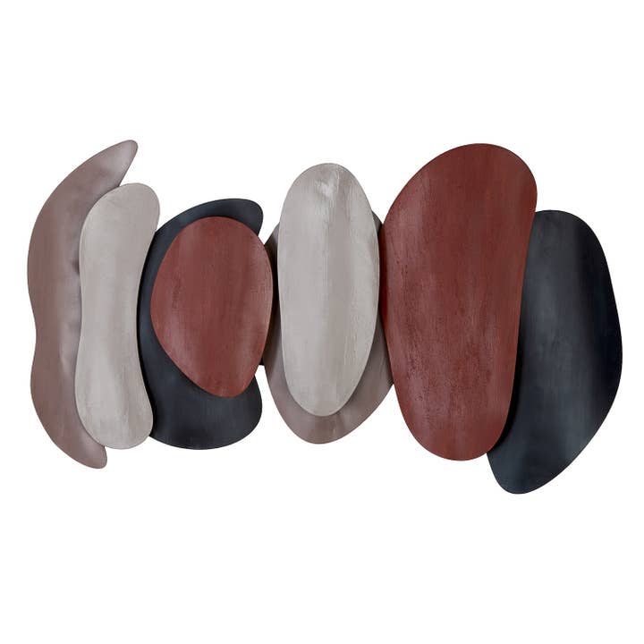 anthracite brown cream Wall relief Bueno anthracite-colored, H. 44 cm, PU 1 for wholesale on Faire