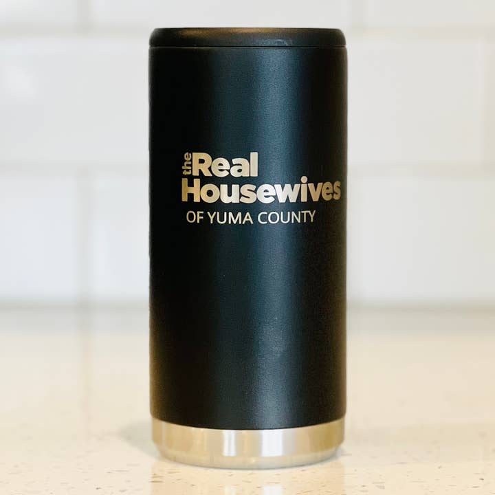 Salty Spouse Glassware - Wholesale Drink Huggers & Koozies - Real Housewives Inspired Engraved Slim Can Cooler1