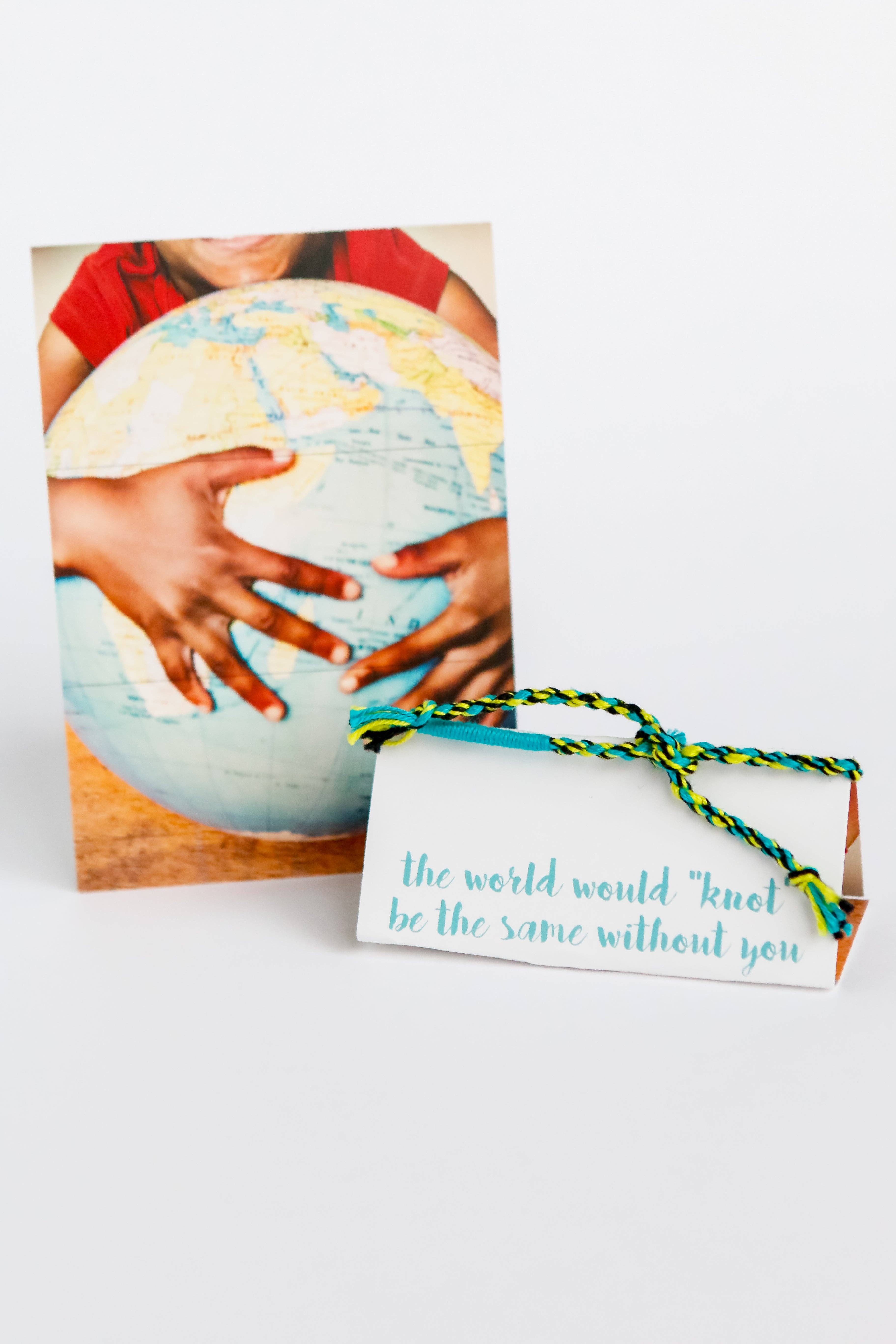Mercy House Global - Wholesale Woven/Braided Bracelet - Fair-Trade Friendship Bracelet + Card3