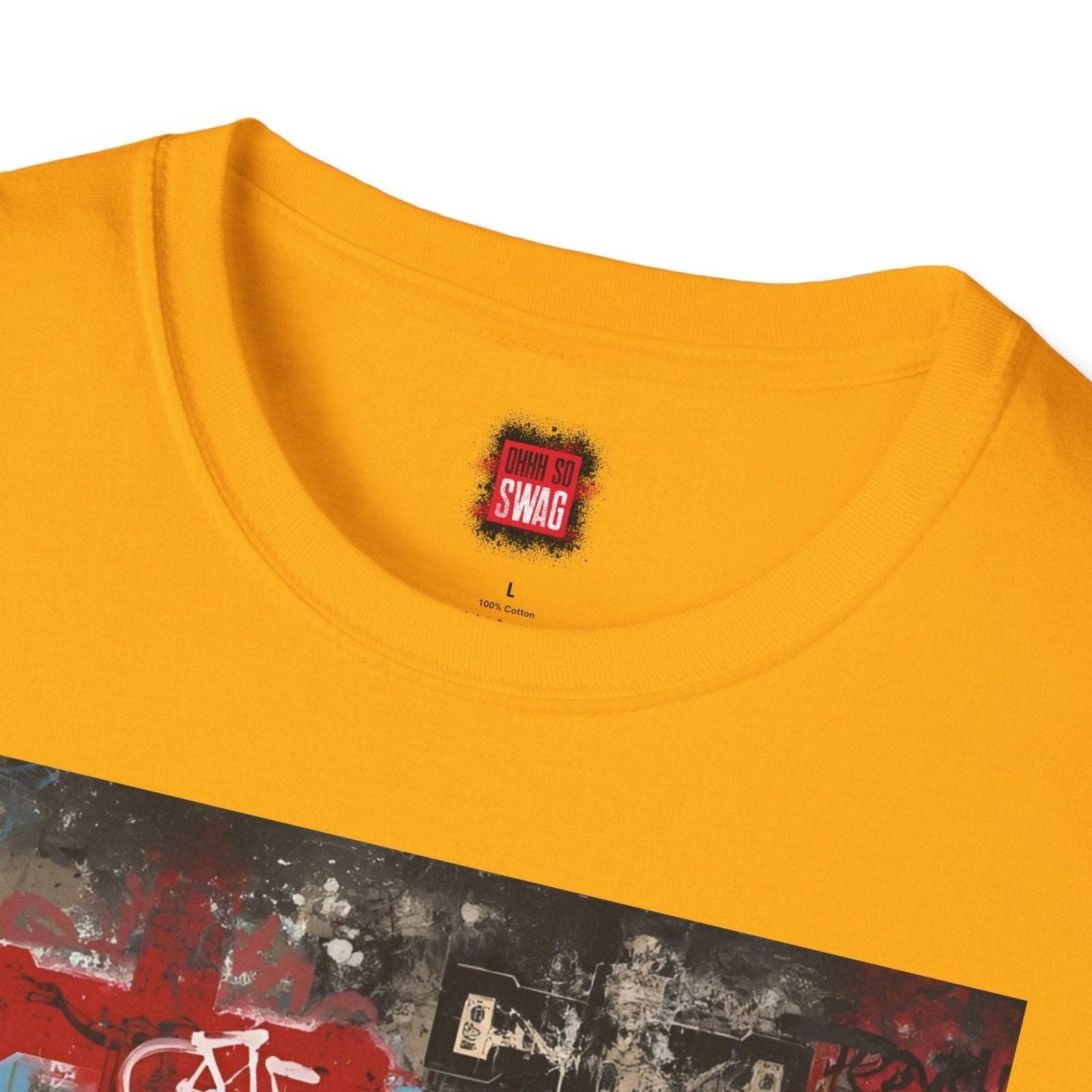 Ohhh So Swag - Wholesale Screen Printed T-Shirt - Unisex - Colour Faith-Inspired Graffiti Unisex Christian T-shirt | CA8