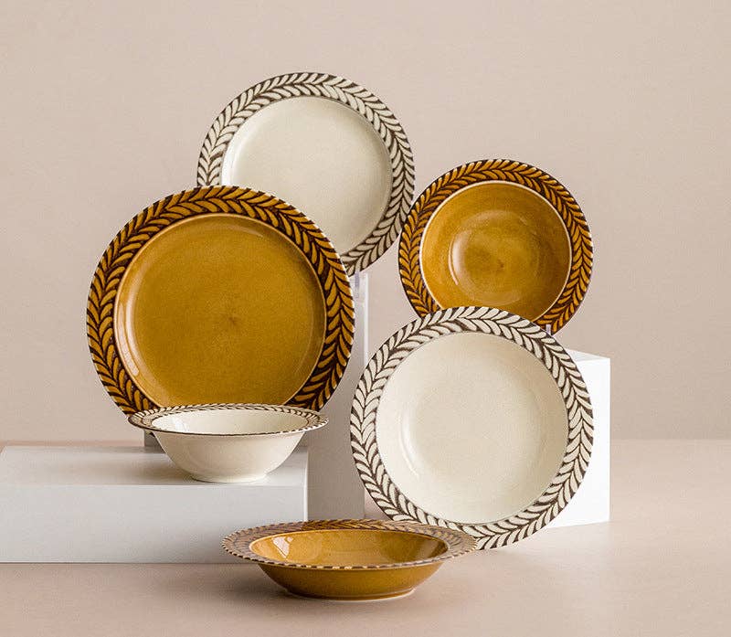 Gohobi （We cover U.S. import duties） – wholesale Tallrikar – [Tillverkad i Japan] Gohobi Keramisk Rosmarintallrik8