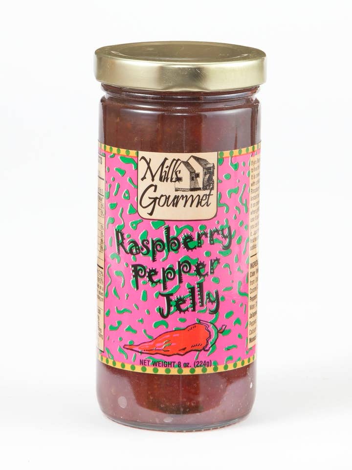Case Gelée Poivre Framboise pour la vente par Mills Gourmet