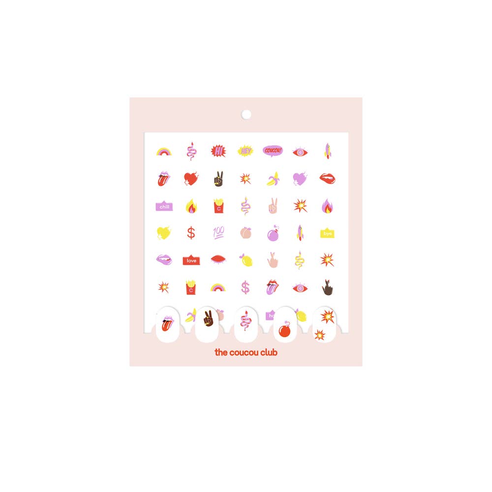 The Coucou Club - Wholesale Nail Art/Decal - Coucou Nail Art: The Coucou Sheet