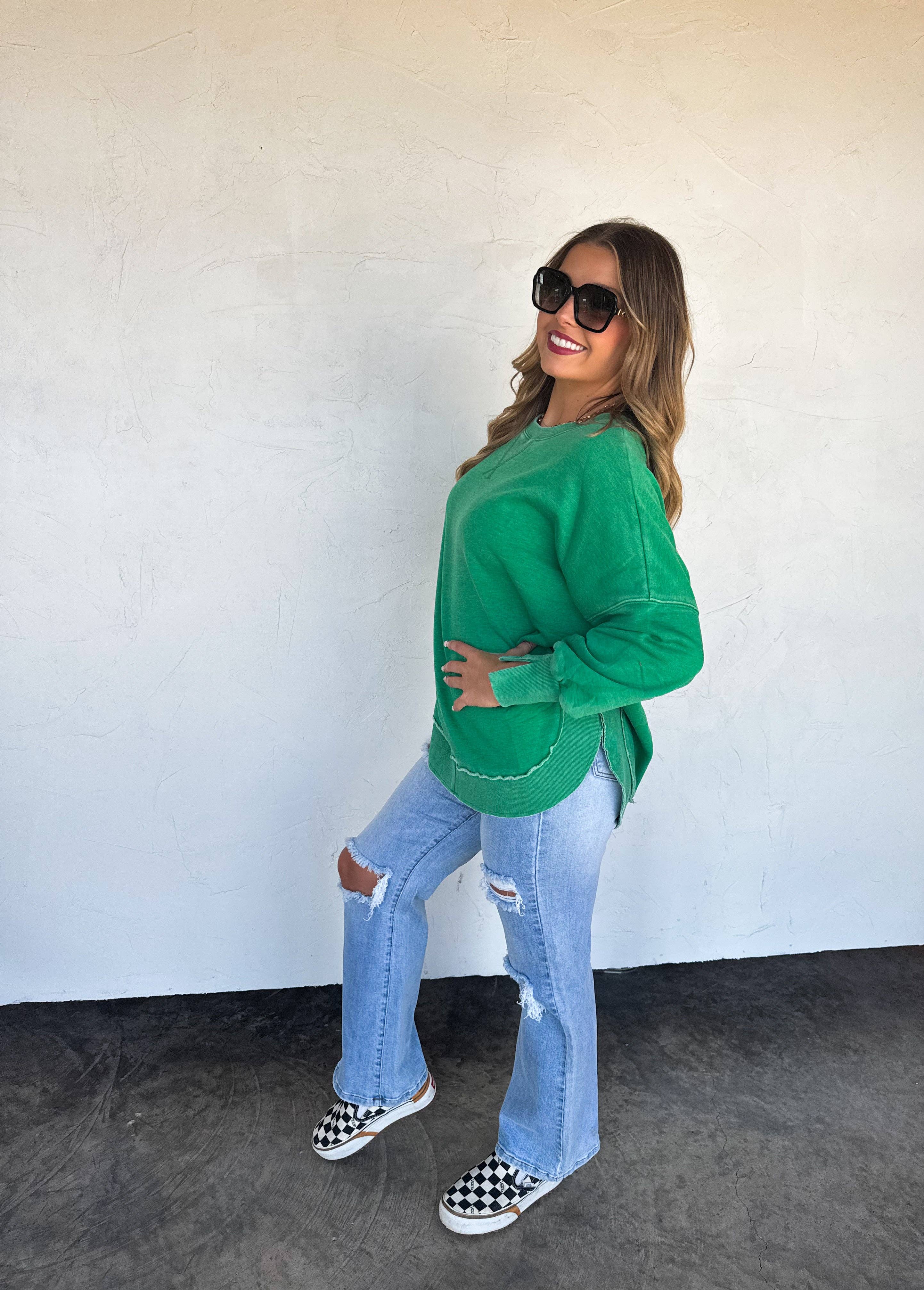 BLAKELEY - Vente Sweat-shirt – femme - SWEATSHIRT DÉLAVÉ JOSS13