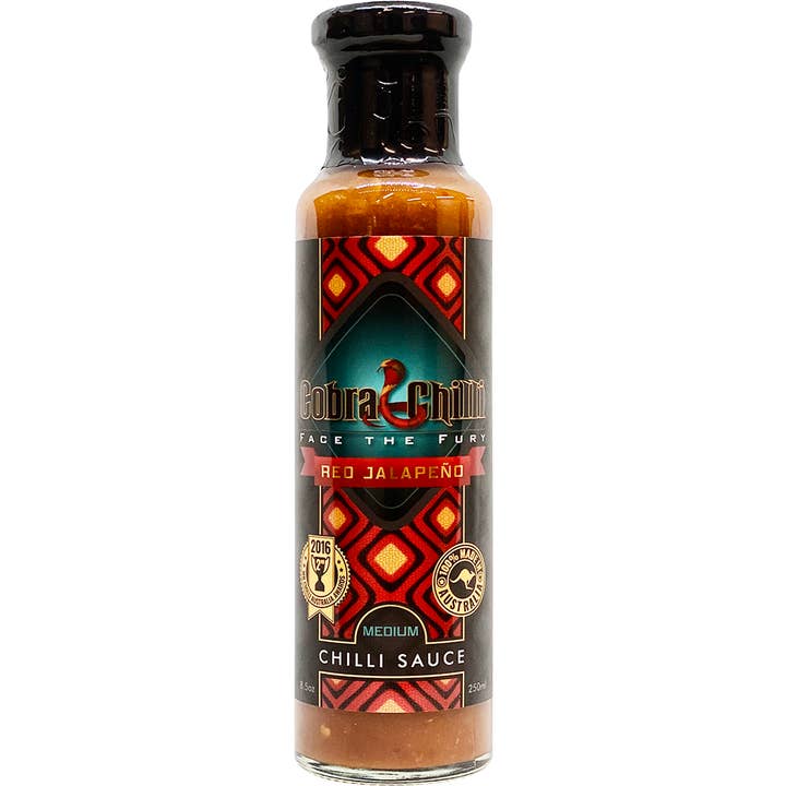 Flavour and Spice - Wholesale Hot Sauce - Red Jalapeño Chilli Sauce Medium (250ml)