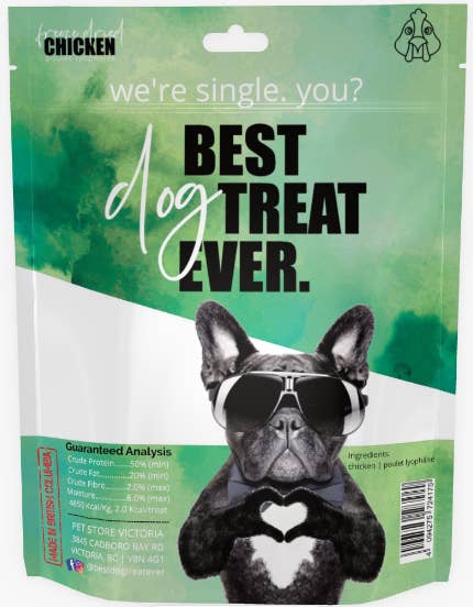 Best Dog Treat Ever - Wholesale Pet Treats - Dog - Freeze Dried Chicken (120g)3