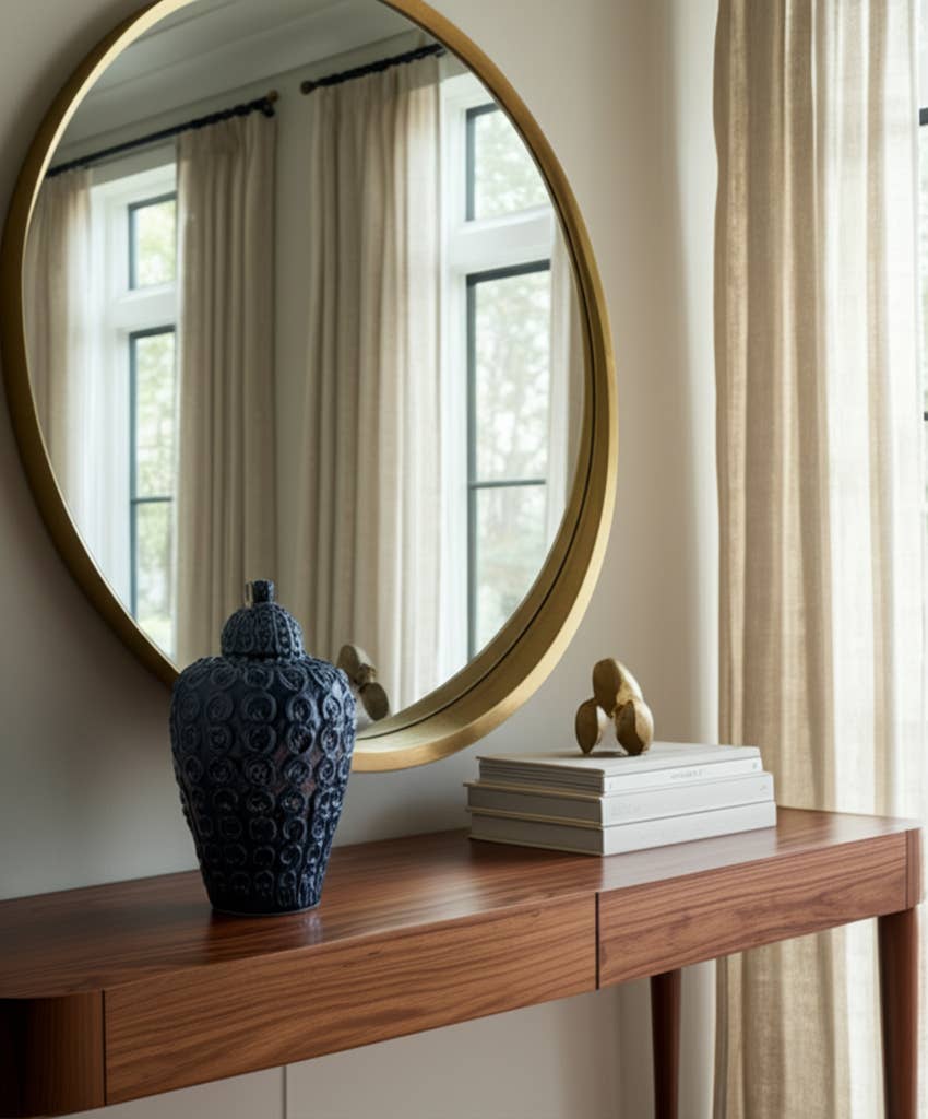 Sagebrook Home - Wholesale Decorative Jar - Decorative Jar - Blue Ceramic Chain Texture Lidded, 12 in.1