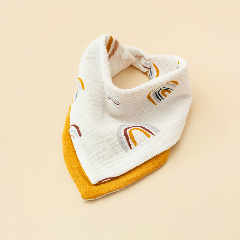 PatPat - Wholesale Bib - Baby - Multi-functional Baby Cotton Gauze Printed Patchwork Bib4