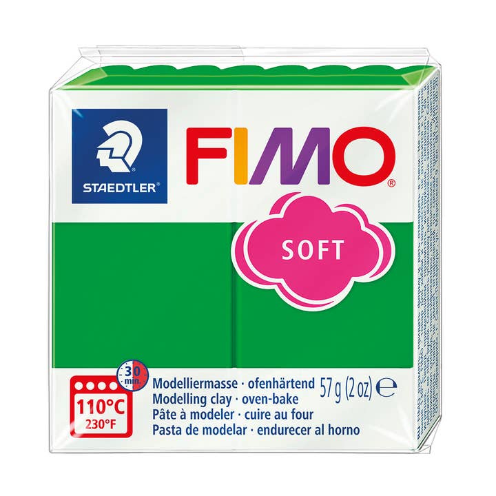 Graine Créative - Wholesale Knitting/Crochet Supplies - FIMO SOFT 57G TROPICAL GREEN/8020-530