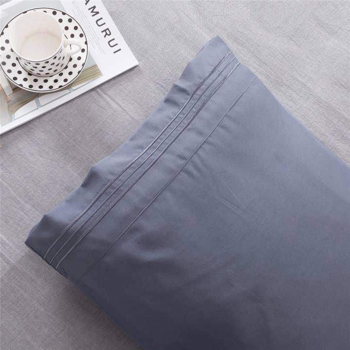 2 Pack Lightweight Super Soft Microfiber Pillowcases for wholesale by The Lounge Edit