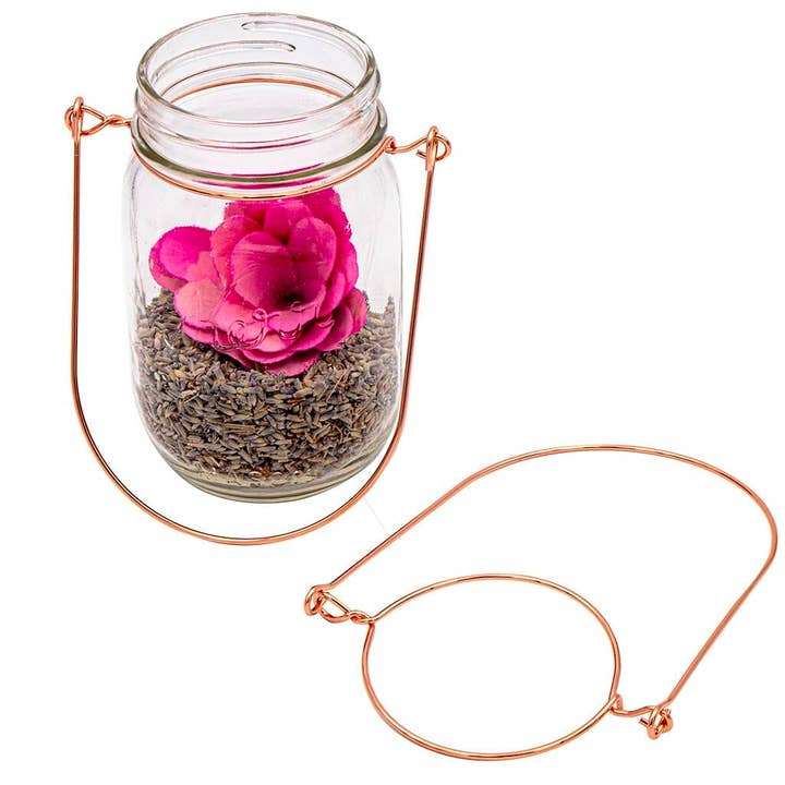 Mason Jar Lifestyle - Wholesale Jar - Copper Wire Handles for Mason Jars 6 Pack
