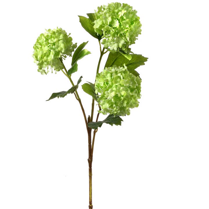 CMC Wholesale – wholesale Konstgjorda blommor – Viburnum x3 - 33" Spray - Grön
