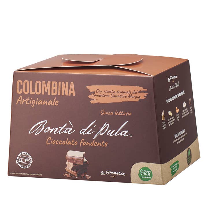 Dark Chocolate Colombina 100 g for wholesale by La Forneria di Pula