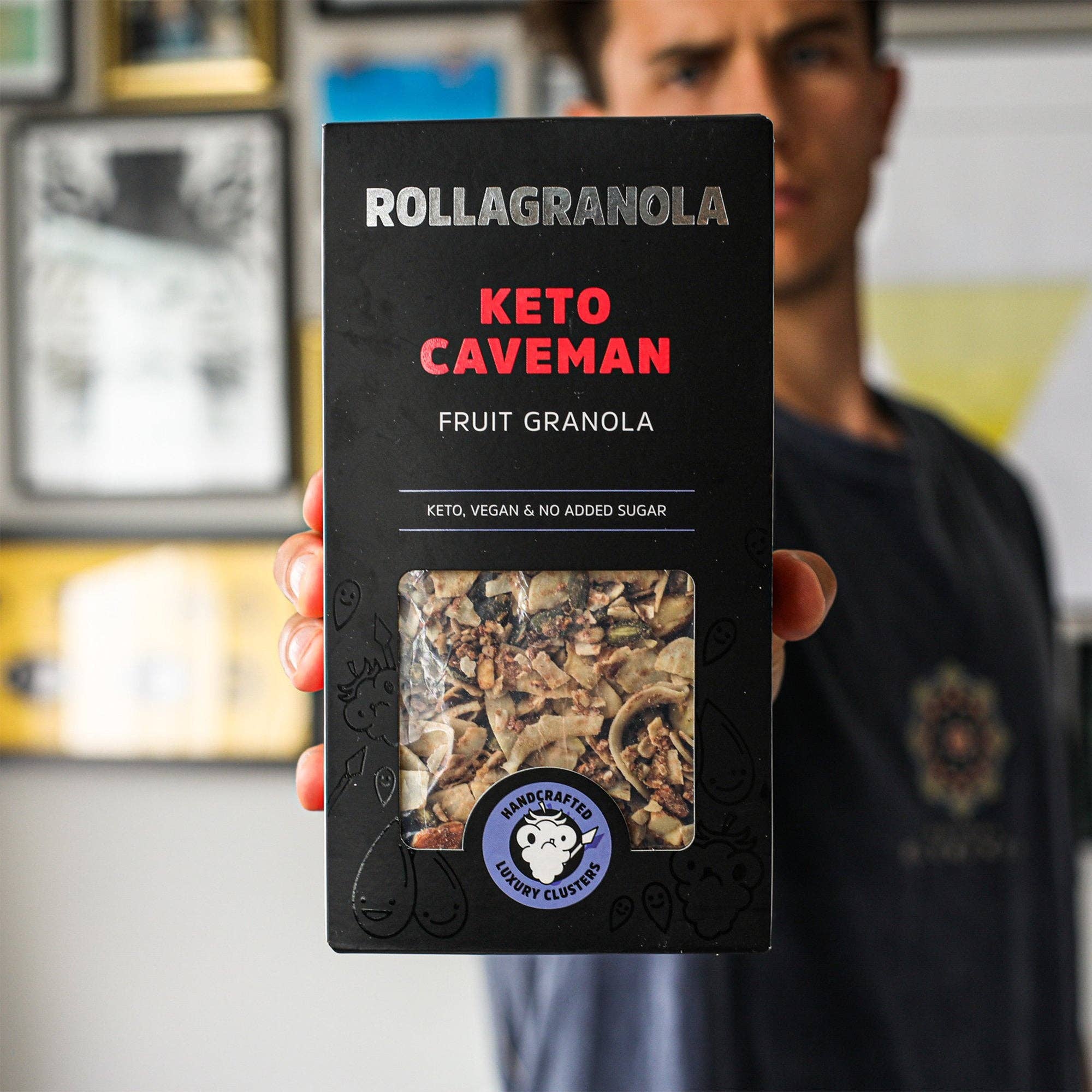 Rollagranola – wholesale Granola – Keto Caveman Granola7