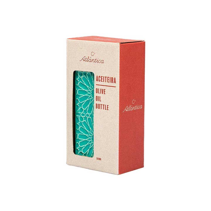 Companhia Atlântica – wholesale Oil/vinegar dispenser – Ceramic Cruet "Alicatos" 500ML - Various Colors - With Dispenser11