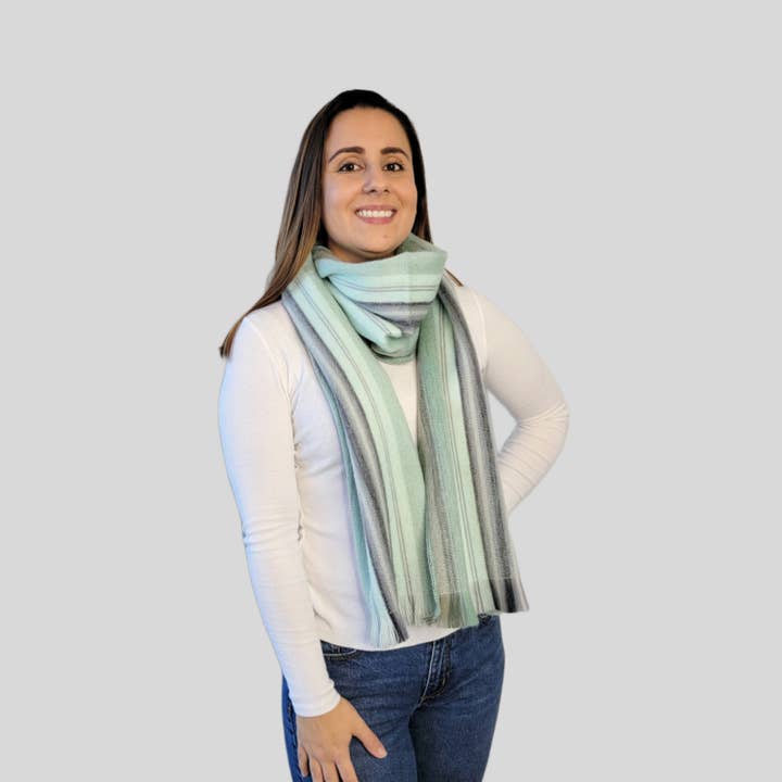 LATITUDE ZERO GOODS - Wholesale Scarf - Women's - Gabriela - Alpaca Wool Scarf