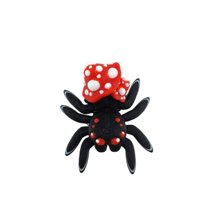 The Geek Galleria - Wholesale Fidget Toy - Kids - 10 Mini Spiders Articulated - 3D Printed Fantasy Creature - Cinderwing3d2