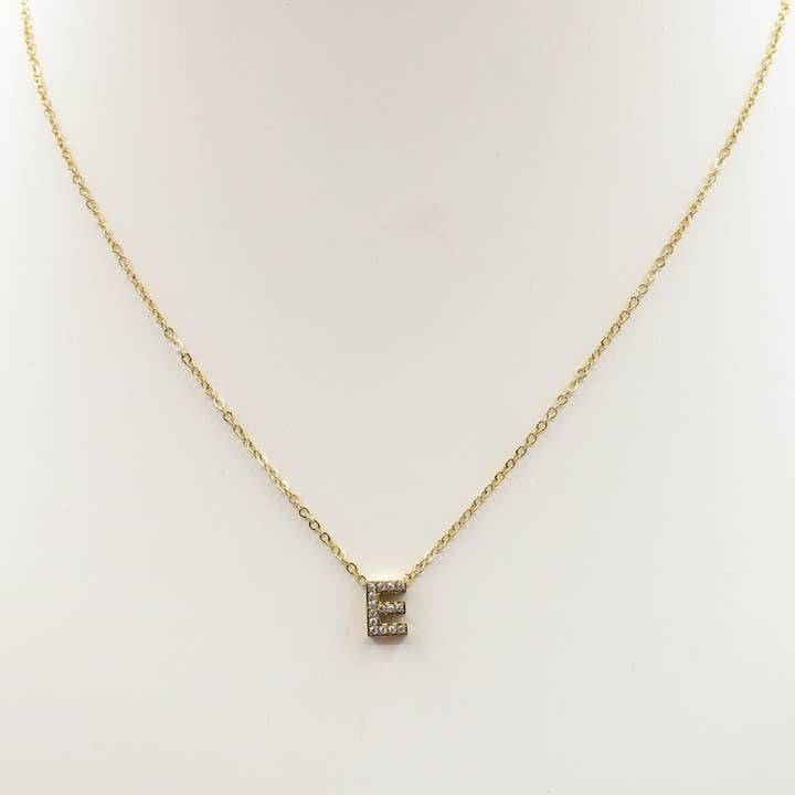 Collana "my initial" Zirconata Acciaio inossidabile for wholesale by Daemon srls