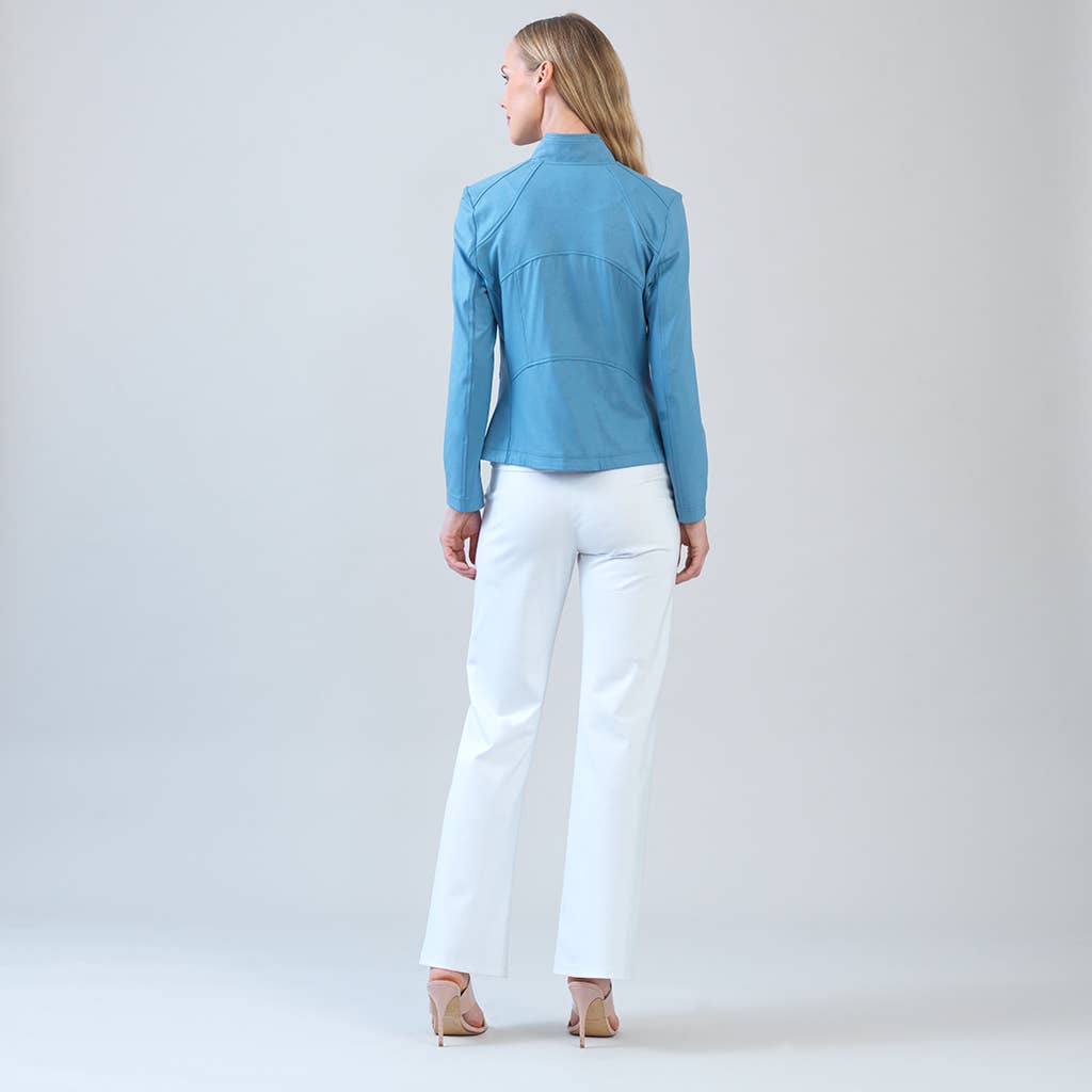 Clara Sunwoo - Vendita all'ingrosso Giacca in pelle - Donna - Giacca Signature Liquid Leather™ JK16128