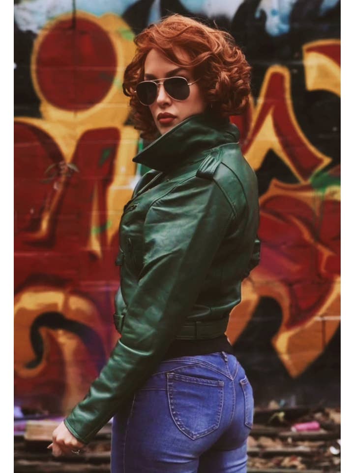 KING KEROSIN - Wholesale Leather Jacket - Women's - “Marlon” leather jacket6