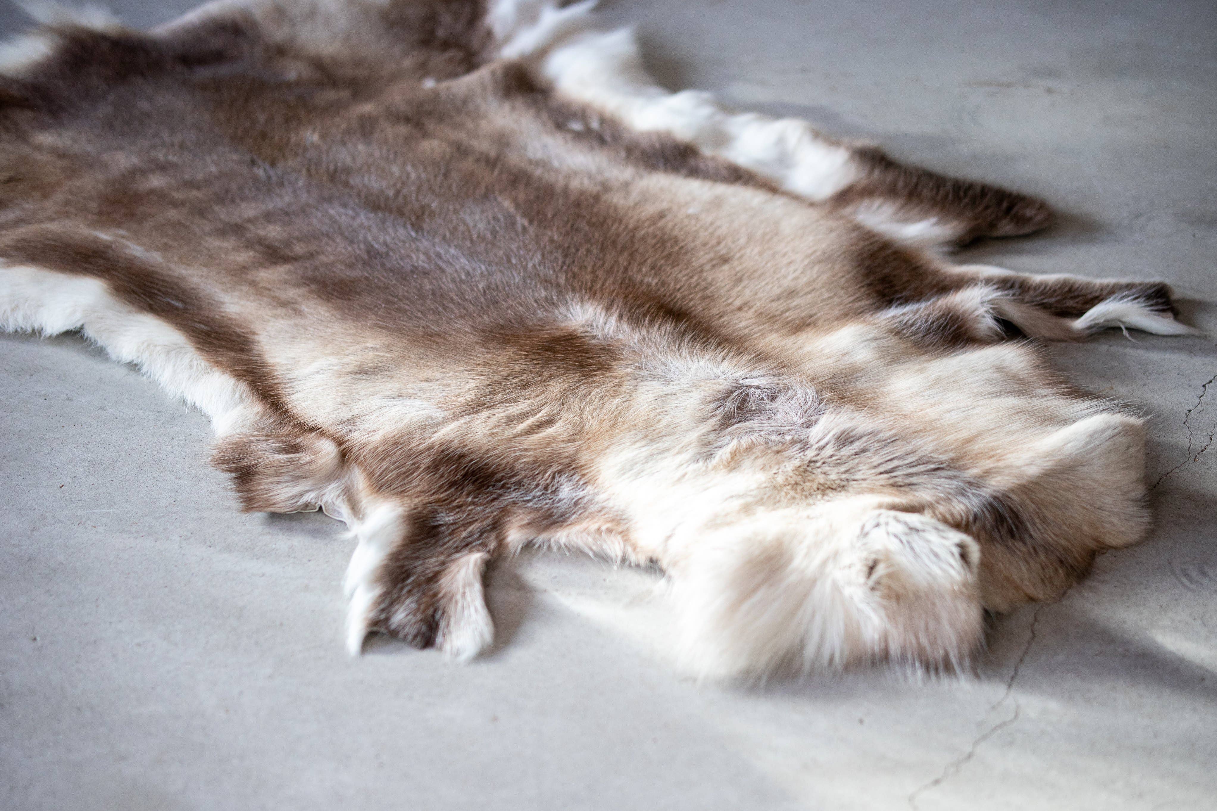 Van Buren - Vente Tapis - Peau de renne claire1