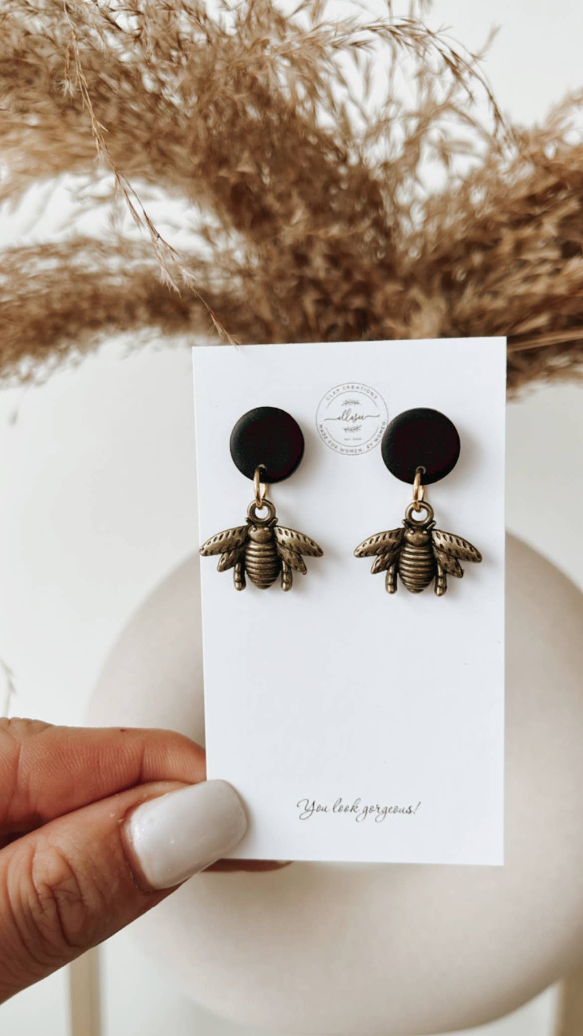 ElleseeWomen - Wholesale Dangle Earrings - Bee dangles4