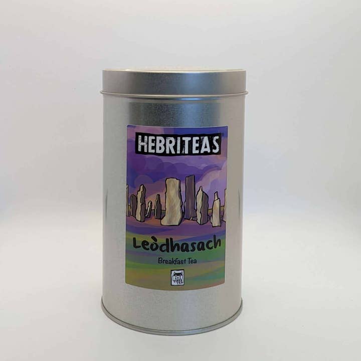 Leòdhasach (Lewis) Breakfast Tea Tin & 50 Tea Bags for wholesale by Tiree Tea