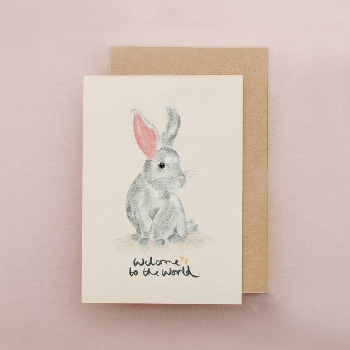 Bunny for wholesale by Lib's Cards
