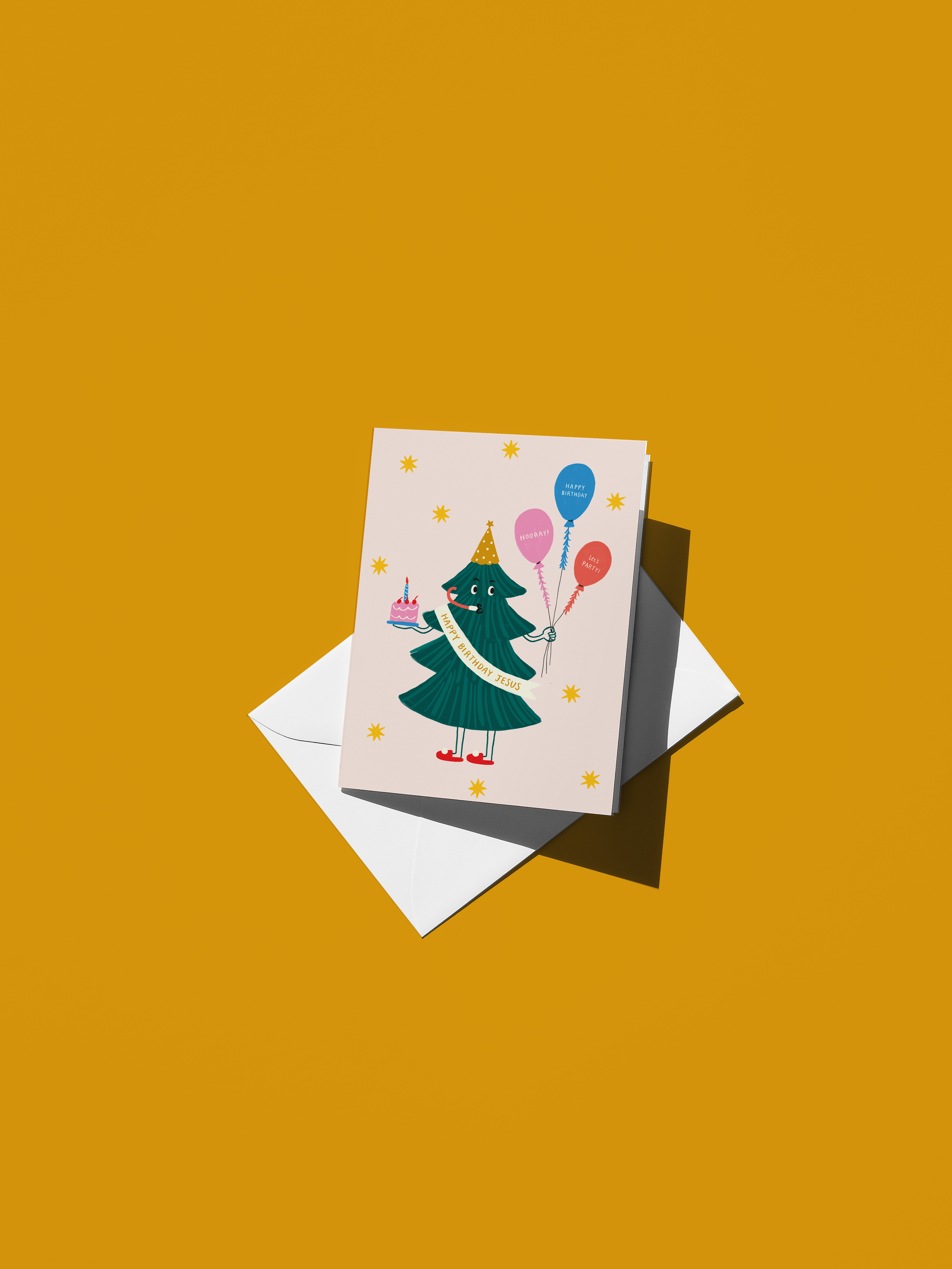 Three Strands Design - Wholesale Christmas Card - Happy Birthday Jesus Christmas Card2