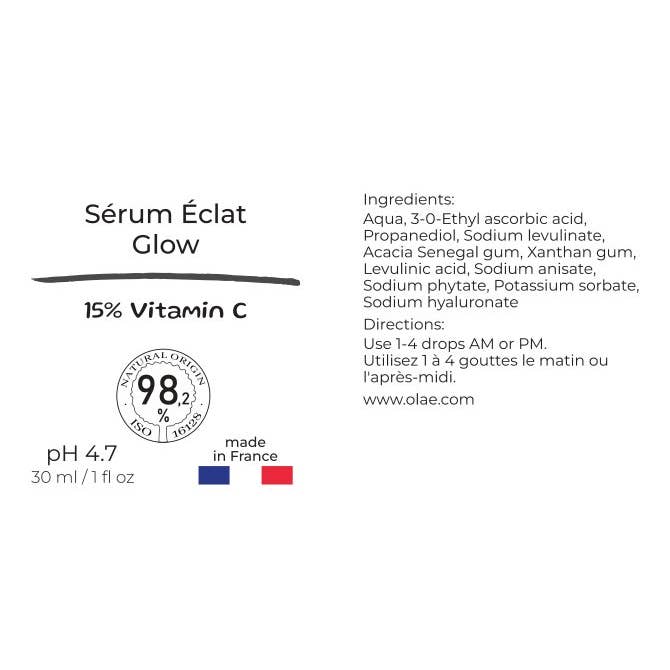 Olae Made in France - Wholesale Facial Serum/Concentrate - 15% Vitamin C serum