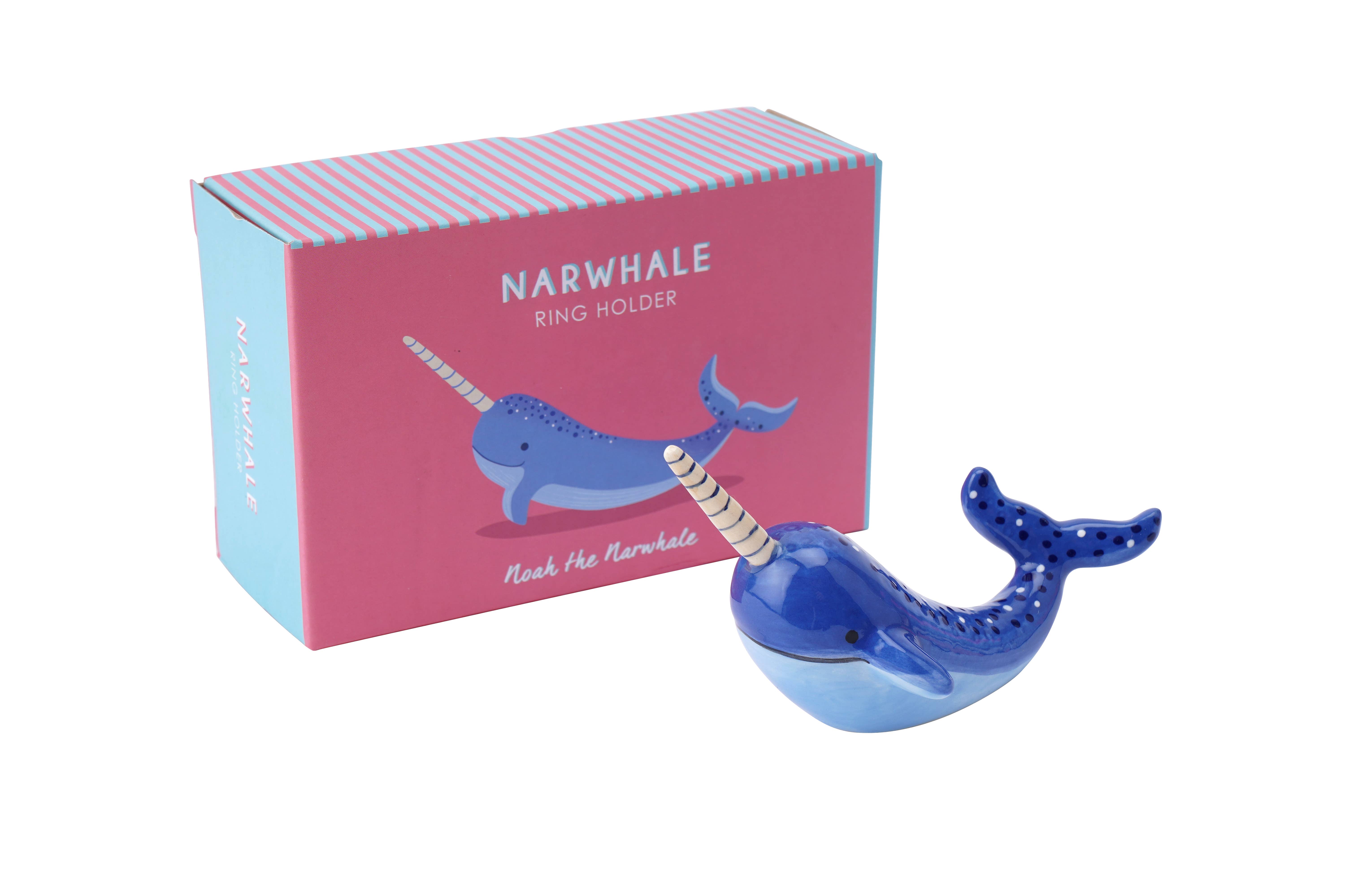 CGB Giftware - Wholesale Jewelry Stand & Display - Noah The Narwhale Ring Holder1