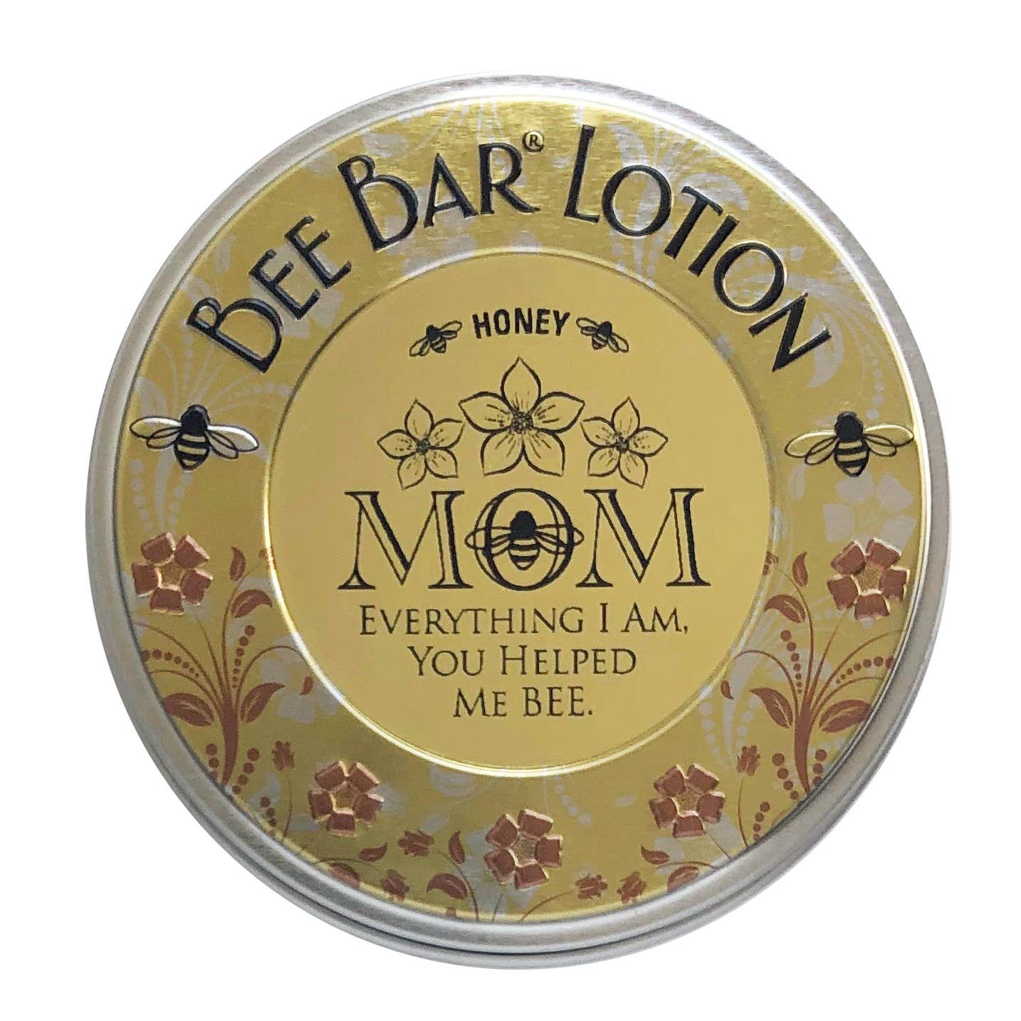 Honey House Naturals - Wholesale Solid Lotion - "Mom - Everything I Am ..." - Sentiment Bee Bar Lotion Bar5