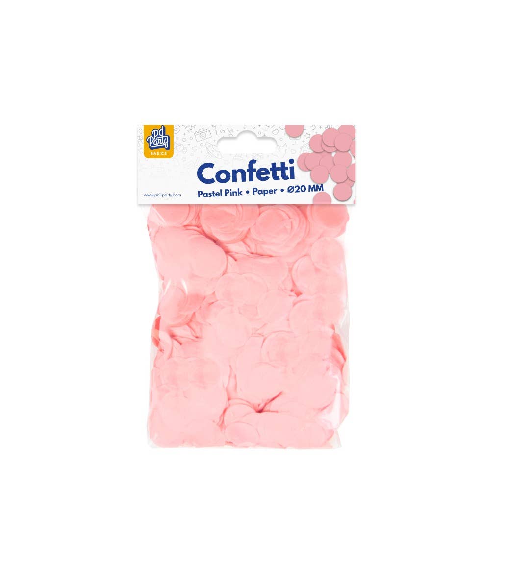 PD Party - Wholesale Confetti - Paper confetti - Pastel pink1