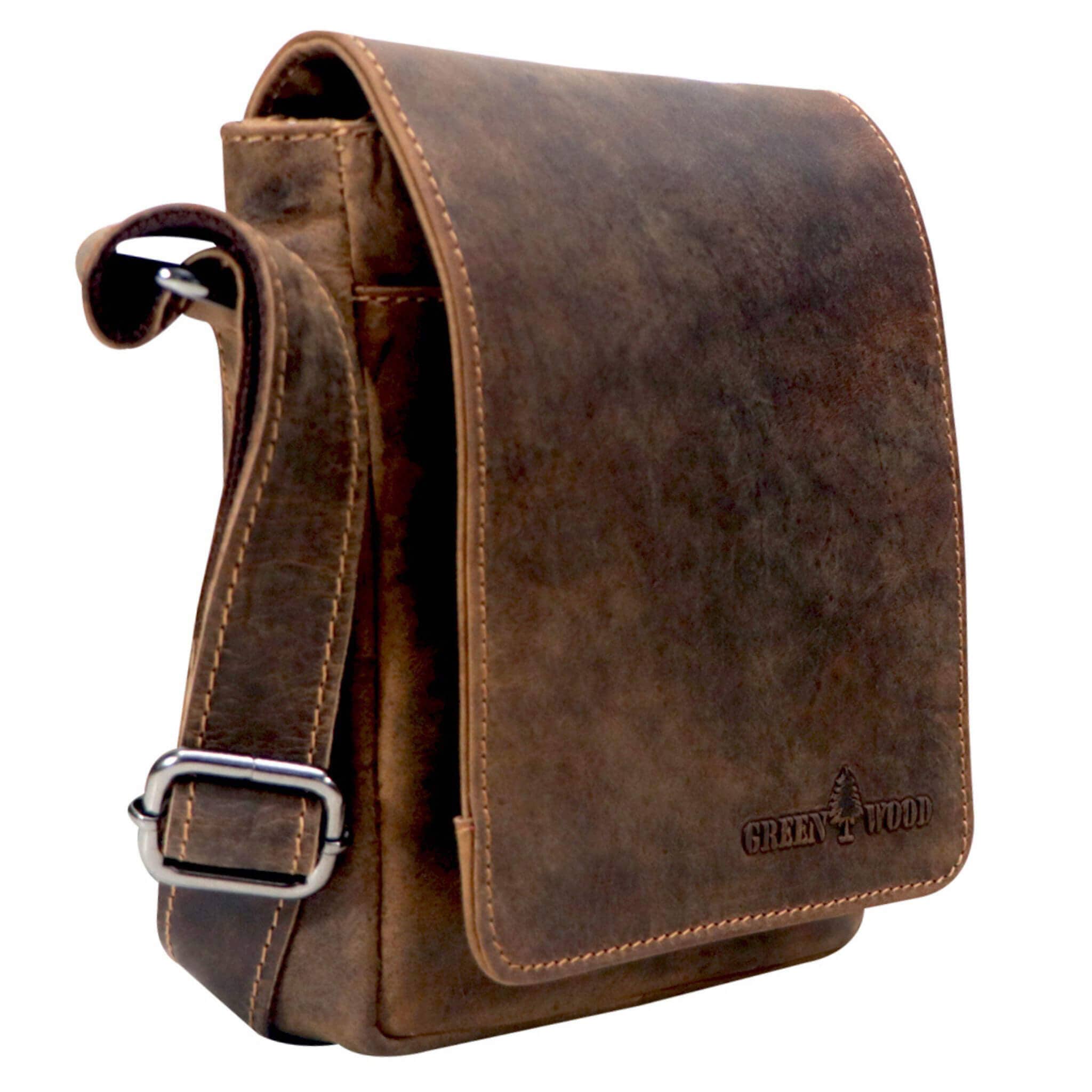 Greenwood - Vendita all'ingrosso Borsa a tracolla - Unisex - Greenwood Rami Piccola Borsa Tracolla in Pelle per Cellulare Unisex18