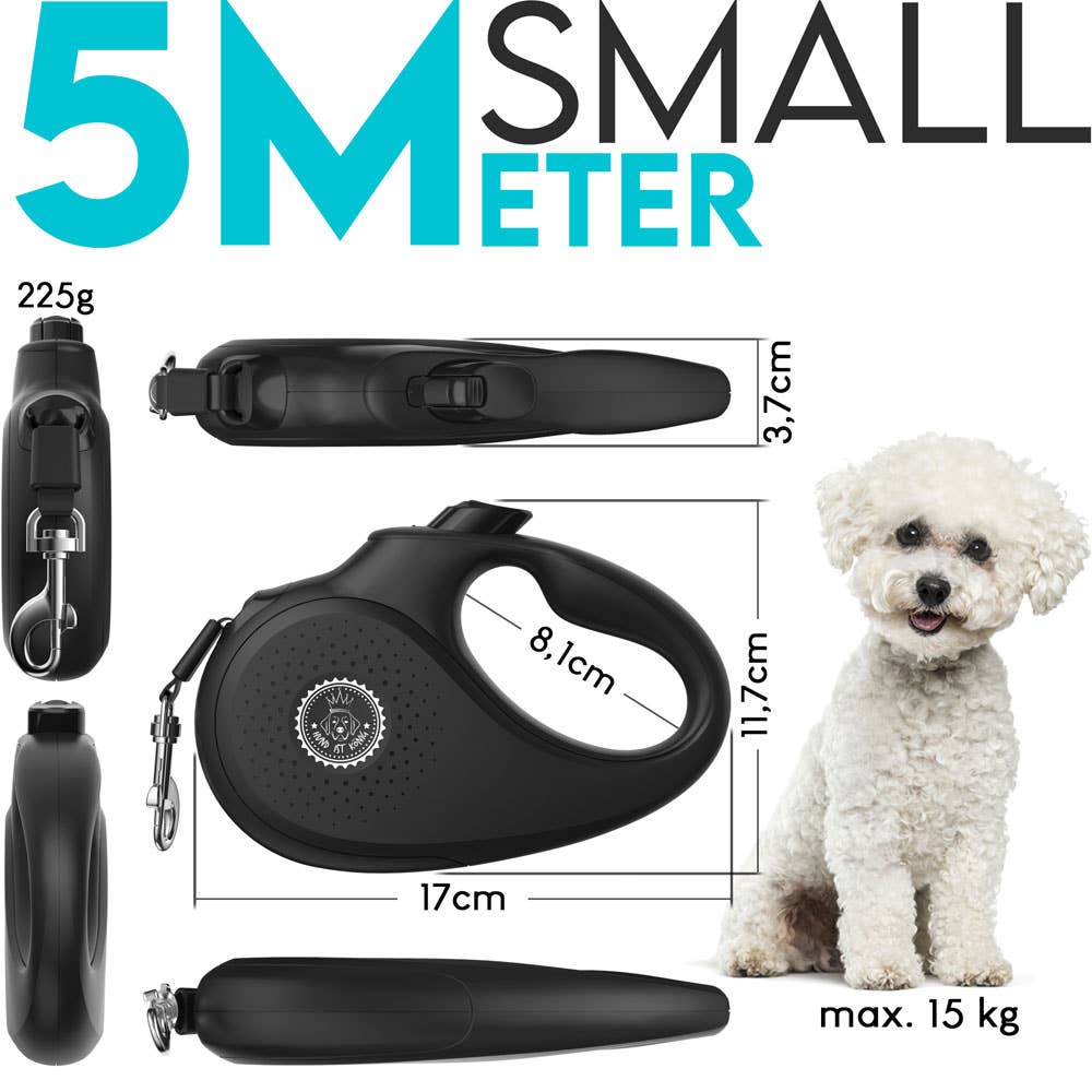 H.I.K. GmbH - Wholesale Pet Leash - Dog - HUND IST KÖNIG® Retractable leash 5m and 8m for small & large dogs1