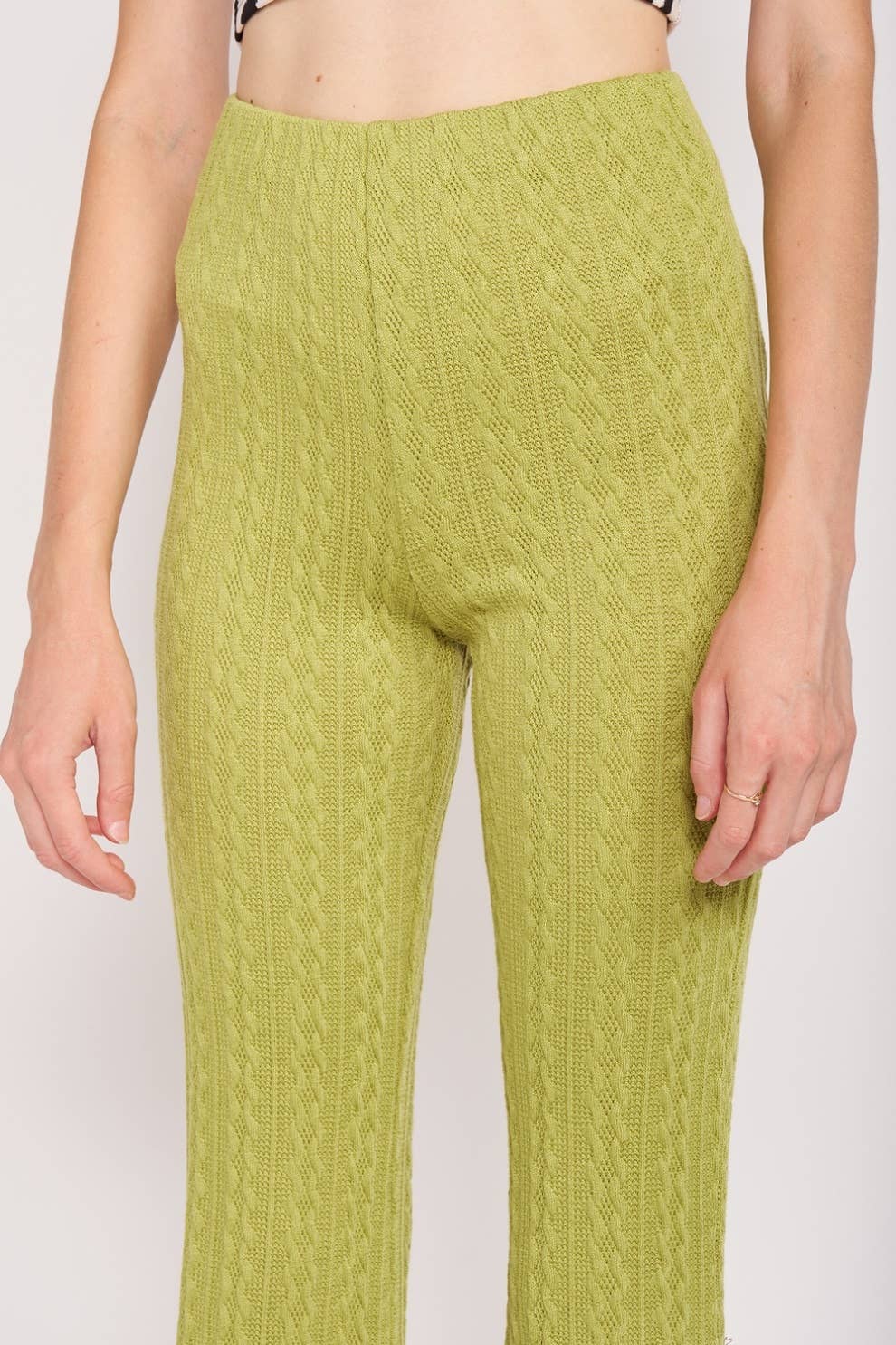Emory Park - Wholesale Pants - Women's - CABLE KNIT PANTS8