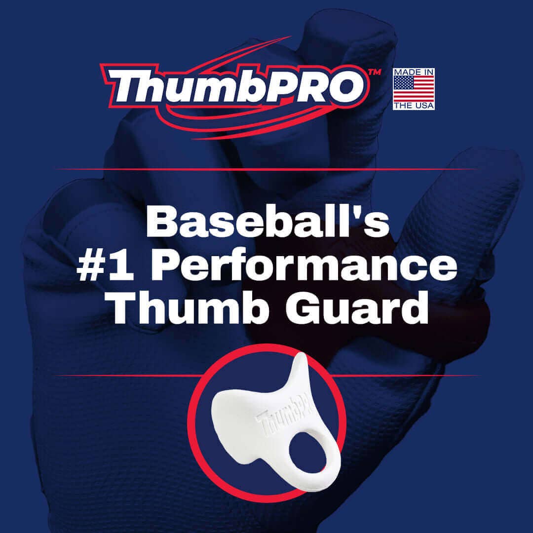 ThumbPRO – Acessórios desportivos por atacado – Protetor de polegar de beisebol - Bomber Azul Real | ThumbPro6