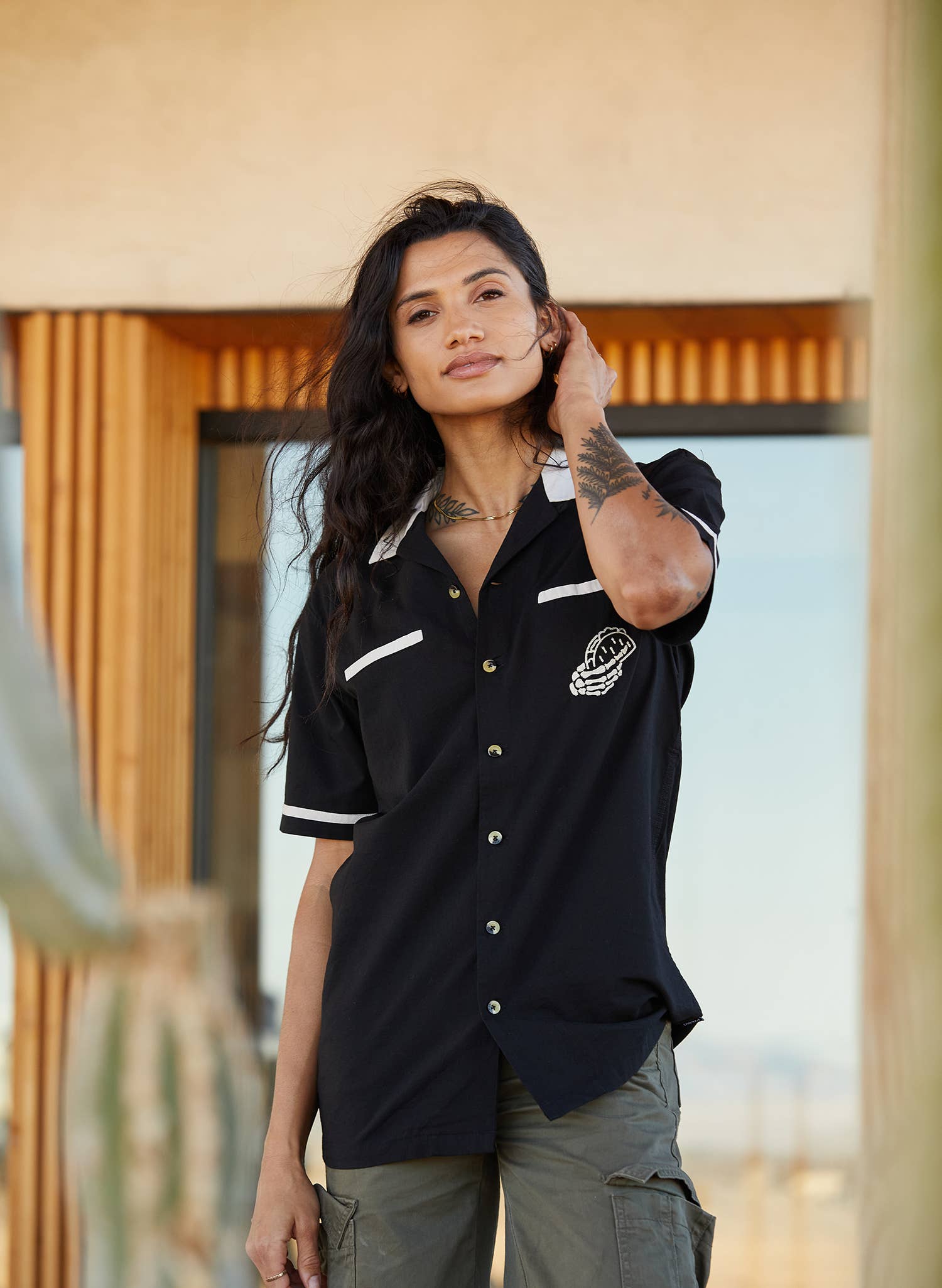 Pyknic - Wholesale Button Down Shirt - Unisex - Tacos & Beer Casual Button Down Shirt Men Women8