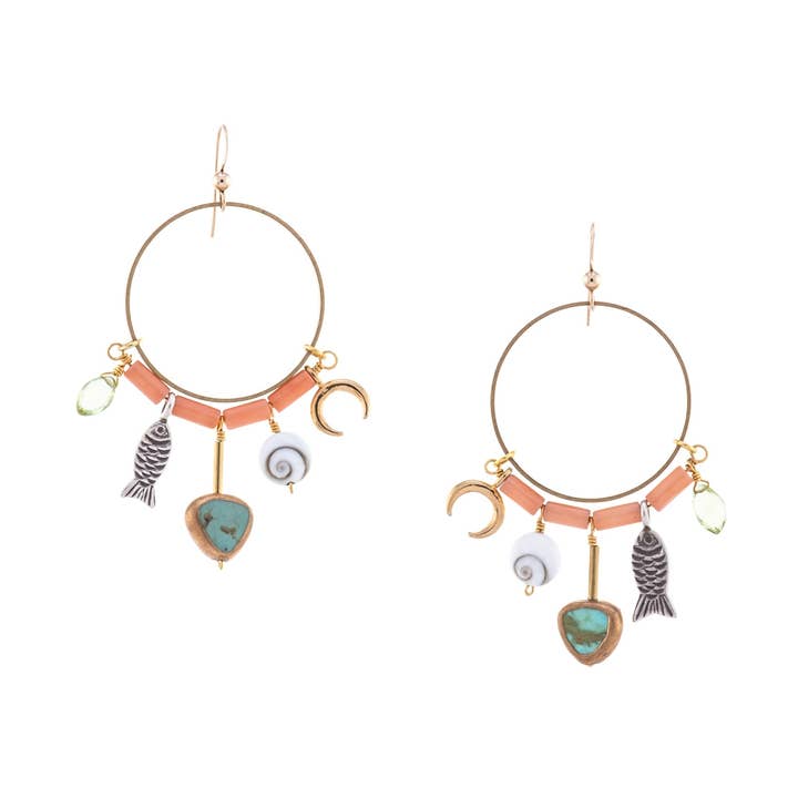SS25 Austra Earrings for wholesale by Hailey Gerrits