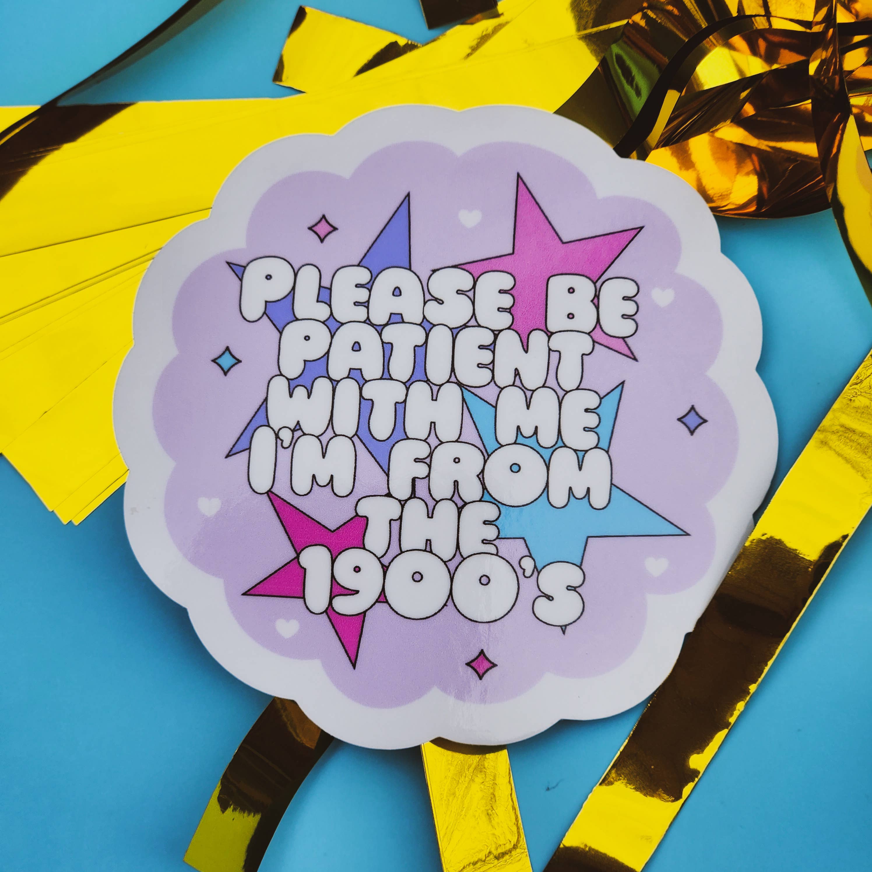 Luxe Trauma - Vente Autocollant - Autocollant « Please be patient », calendrier hydroflask3