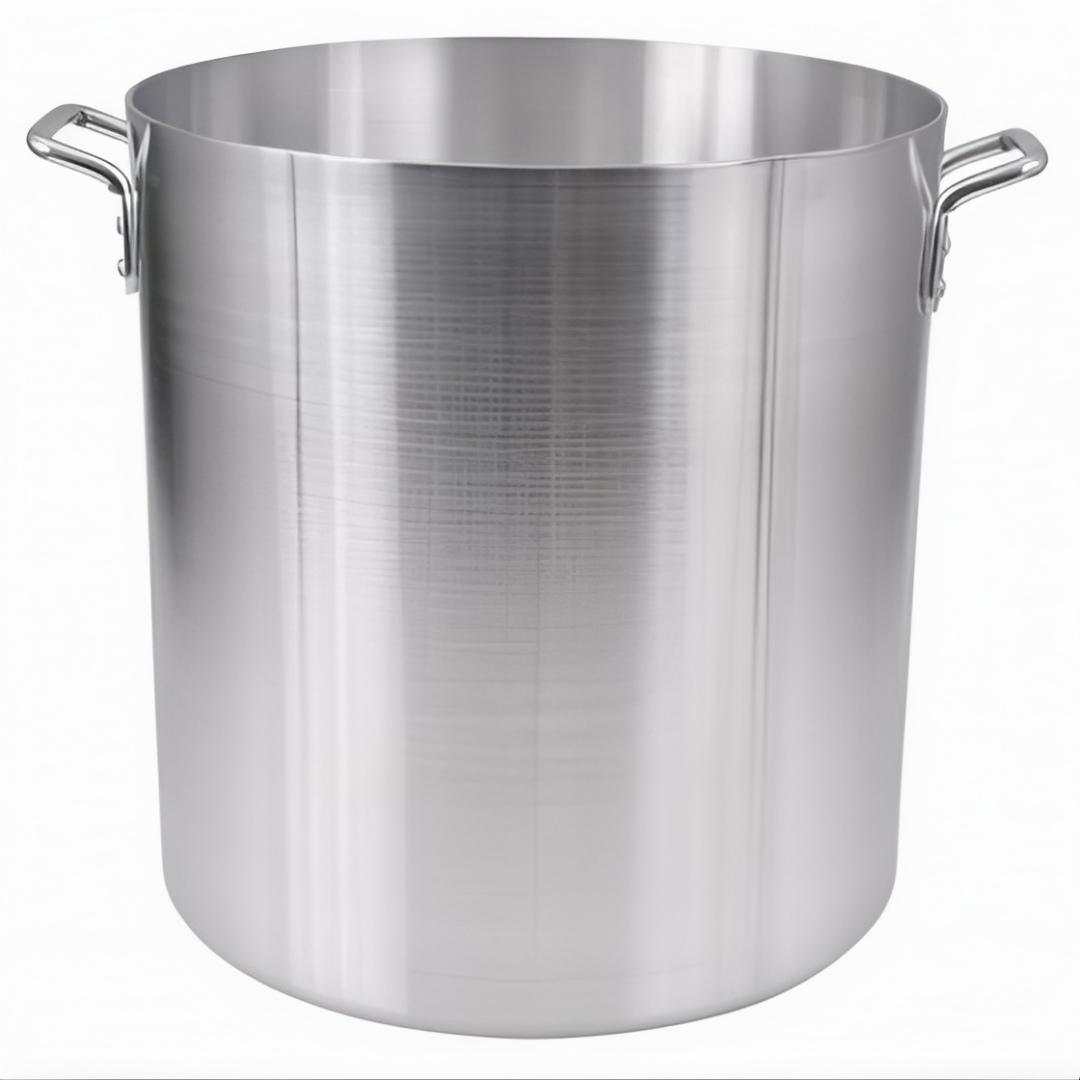 EcoQuality - Wholesale Kookpot - Kookpan, 8 Qt. tot 120 Qt. 4,0 mm Standaard Zwaar Aluminium zonder Deksel7