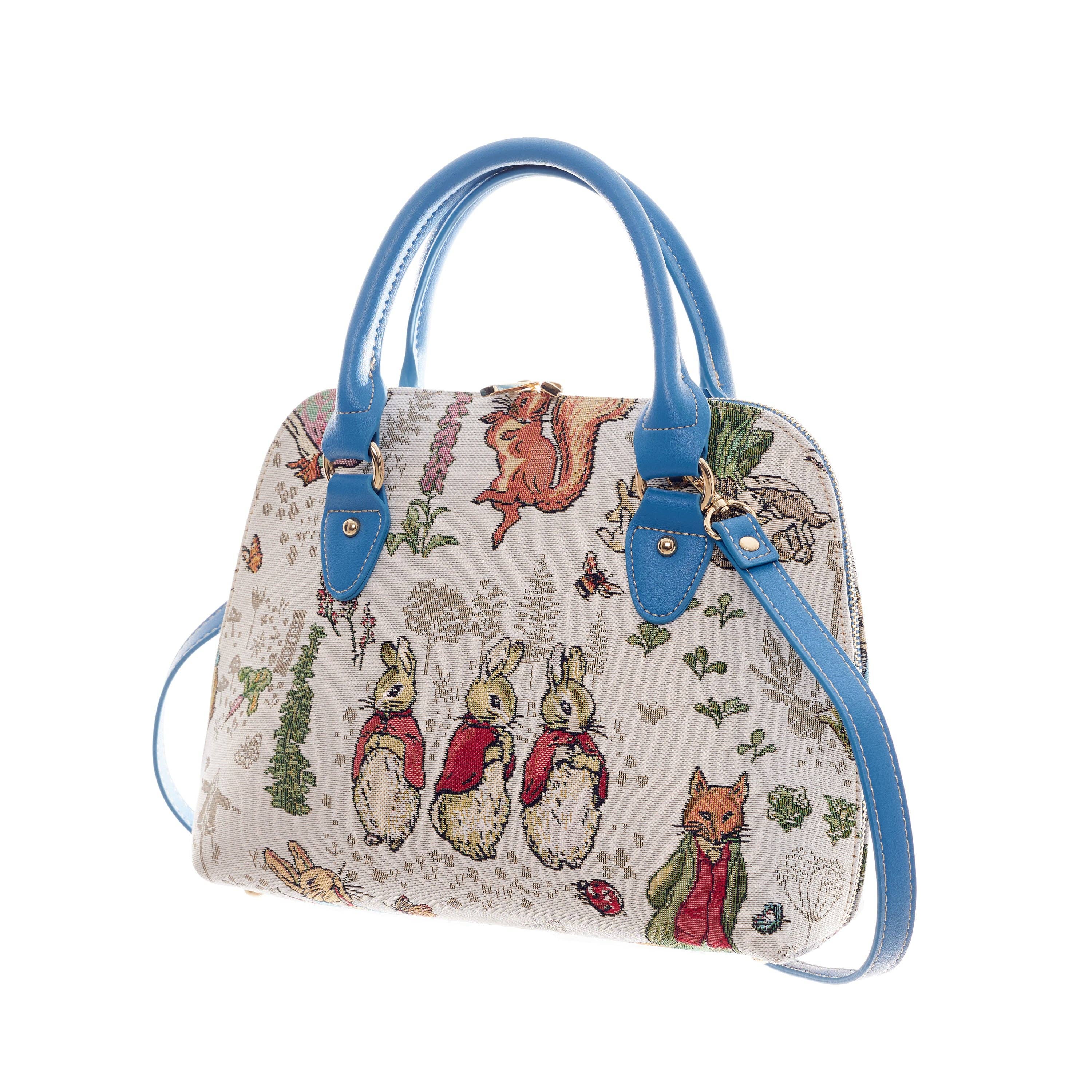 Signare Tapestry – Engroshandel Taske med håndtag – til kvinder – Beatrix Potter™ Peter Rabbit - ombyttelig taske1