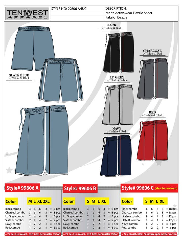 99606C for wholesale by Ten West Apparel