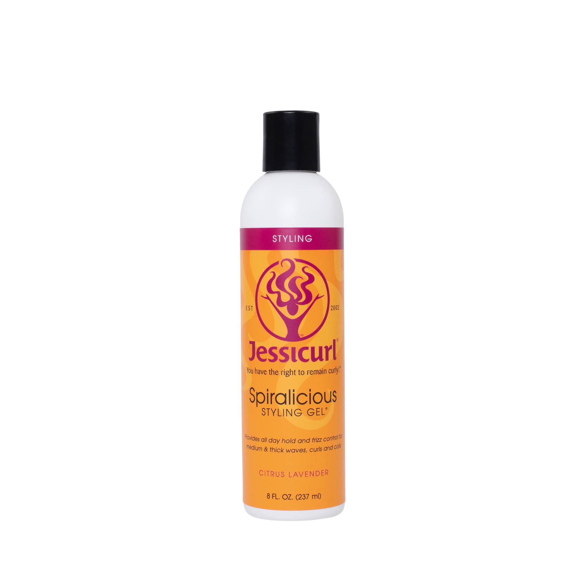 Jessicurl - Wholesale Hair Styling Gel/Mousse - Jessicurl Spiralicious Styling Gel - 8 oz7