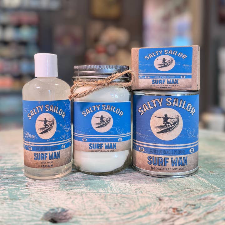 Surf Wax - Colección Salty Sailor para venta al por mayor de Surfs Up Candle