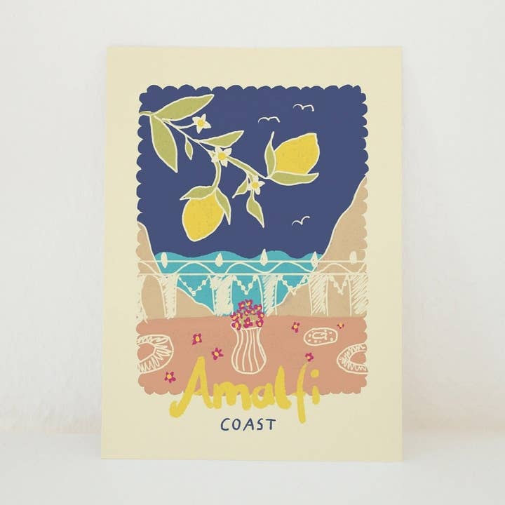 Studio Dolci - Wholesale Postcard - POSTCARD AMALFI BALCONY0